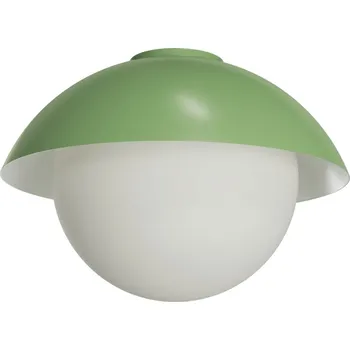 OSMONT LUK60520 LUKIDA 3 stropní/nástěnné skleněné svítidlo olivová / bílá IP65 4000 K 27W LED