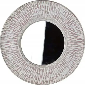 Zrcadlo Zrcadlo Mondex nástěnné kulaté rám dřevo