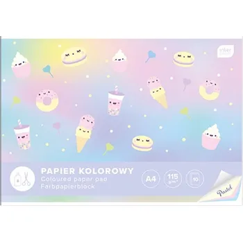 Barevný papír Barevný papír A4 Interdruk 10 listů 115 g/m2