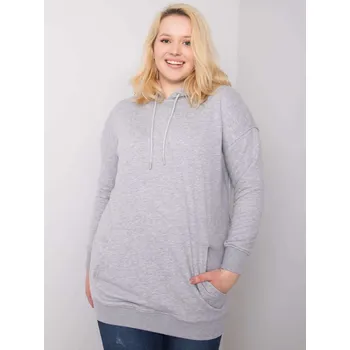 Dámská mikina RV BL 6338.19X šedá 3XL
