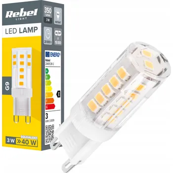 Žárovka LED žárovka Rebel G9 3 W 4000K neutrální bílá