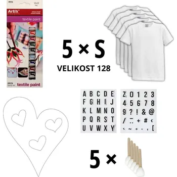 Davona Sada malování na trička S (5ks)