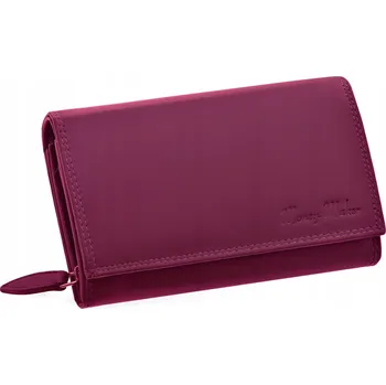 Peněženka BAG STREET peněženka z pravé kůže růžová - dámská