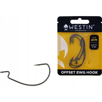 Rybářský háček Háčky Offset EHS Westin 5ks #1/0