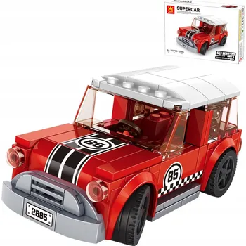 ostatní stavebnice Stavebnice Wange 2885 - MINI Rally Racing Super Champions, 115 dílů