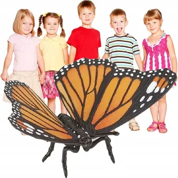 Figurka Hračky pro děti ZVÍŘATA Motýl ZAJÍMAVÁ HRAČKA Vzdělávací FIGURKA Motýla