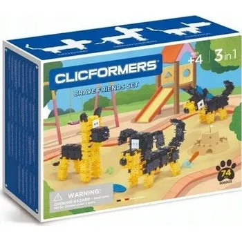 ostatní stavebnice Clicformers 806003 Stateční přátelé - dílů stavebnice