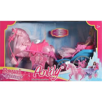 Panenka PANENKA ANLILY V KOČÁŘE S KONĚM POPELKA