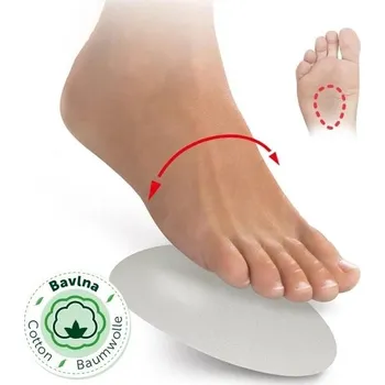 Vložka do bot 025 Špičky bavlna se srdíčkem č.37-38