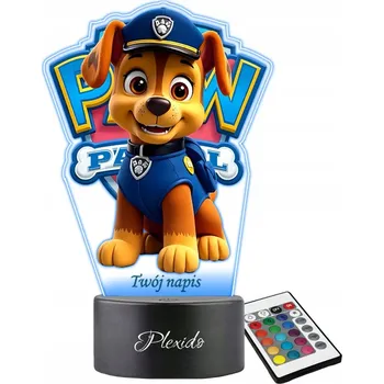 Lampička Noční lampa Plexido vícebarevná