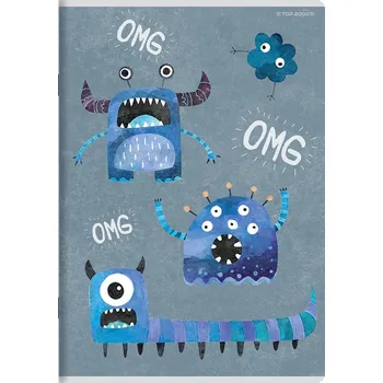 Sešit Linkovaný sešit A5, školní notes , psací sešit, sešit pro studenty TOP-2000 32 listů