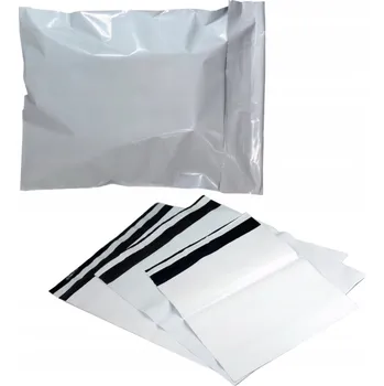 Obálka Plastové obálky (fóliové) 50 Ks 35x45 cm, bílé kurýrní fóliové obálky