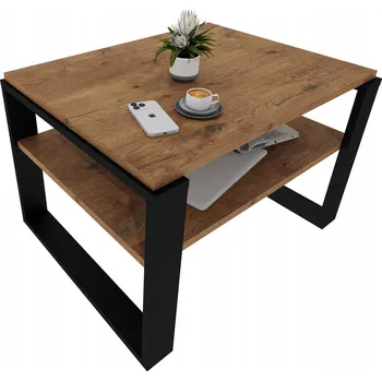 Konferenční stolek Kaja exkluzivní stolek dub masiv loft