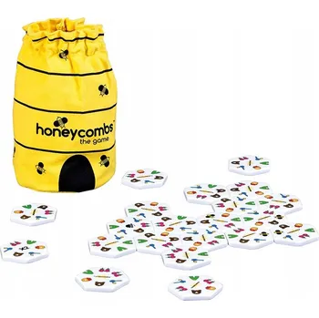 Desková hra Stolní hra Honeycombs, kreativní hry, deskové hry rozvíjející dětskou představivost, společenská hra, rodinná logická hra, deskovka, vzdělávací logické hry pro děti Portal Games