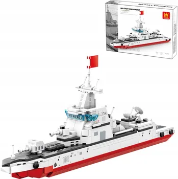 ostatní stavebnice Stavebnice Wange 3522 Vojenská loď typu 055 Destroyer 364elemen