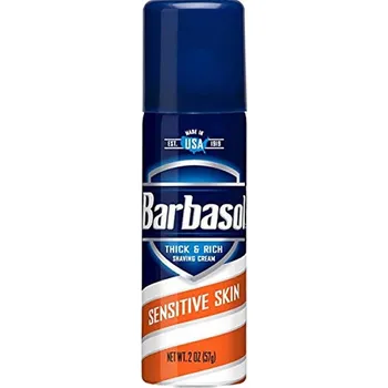 Pěna na holení BARBASOL pro citlivou pleť 57g USA