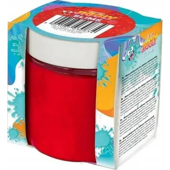 modelína a plastelína Kreativní hračka MINI SLIME PRO DĚTI Červený 100g - Dárek pro 6letou holčičku