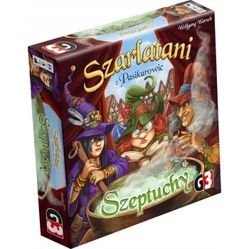 Desková hra Desková hra ŠARLATÁNI Z PAŠIKUROVIC: ŠEPTUCHY HRY PRO CELOU RODINU DESKOVÉ HRY PRO DĚTI SPOLEČENSKÉ HRY STRATEGICKÁ HRA PÁRTY HRY INTEGRAČNÍ HRY G3