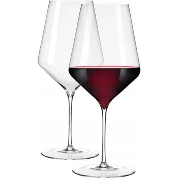 Sklenice Skleničky na červené víno Krosno , bezbarvé, 600 ml, 2 ks