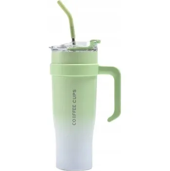 Termoska VELKÝ OBJEMNÝ TERMOHRNEK / LAHEV NA PITÍ S UCHEM TERMOSKA 1,2L