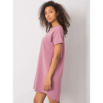 Dámské šaty Šaty RV SK 6757.39P tmavě růžová S