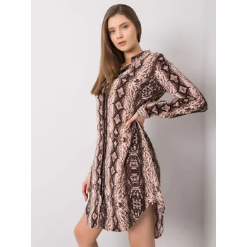 Dámské šaty Šaty TO SK 1103 9.10P hnědá S