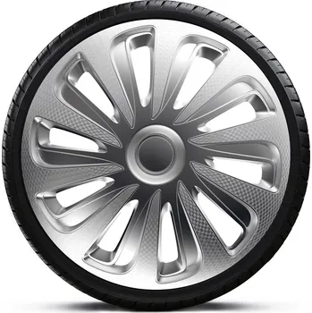 Poklice na kolo 4 Racing Poklice na kola - kryty kol CALIBER carbon 17" - sada 4 ks -
