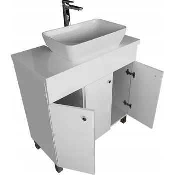 Koupelnový nábytek Skříňka s umyvadlem Paplinskimoebel bílá 84x80,4x40 cm