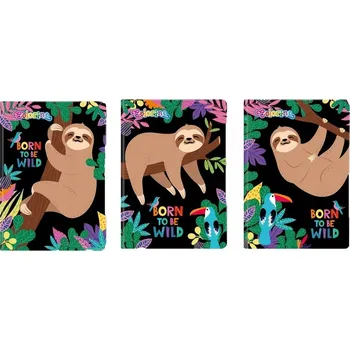 Sešit Sešit A5 s mřížkou Patio, 32 listů, vícebarevný, 6 ks