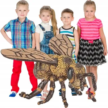 Dřevěná hračka Včelka Hračky pro Děti ZVÍŘÁTKA KREATIVNÍ Mini Figurky VZDĚLÁVACÍ