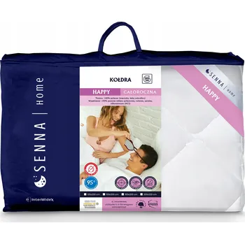 přikrývka Přikrývka HAPPY Celoroční 155x200 cm INTER-WIDEX Antialergická 160x200 SENNA