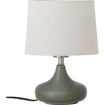 Lampička Bloomingville, Stolní lampa Loa 28 cm krémovo-zelená - Formadore