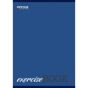 Sešit Sešit A5 s linkami Office Products 80 listů měkká obálka vícebarevný