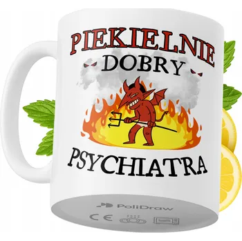 Hrnek Polidraw Hrnek Polidraw pro psychiatra keramika 330 ml