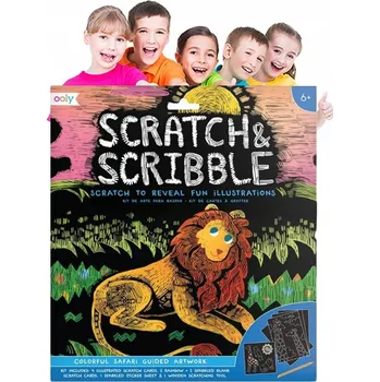 Obraz Sada na škrábání obrázků Safari - ZÁBAVNÁ