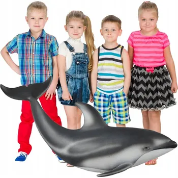 Figurka Zvířátka FIGURKY Delfín Tichomořský pro HOLČIČKY PĚKNÁ Hračka ZVÍŘÁTKO