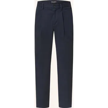 Pánské kalhoty Marc O'polo Pánské Chino Kalhoty Tapered Fit, tmavě modrá, 31