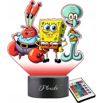 Lampička Noční lampa Plexido vícebarevná