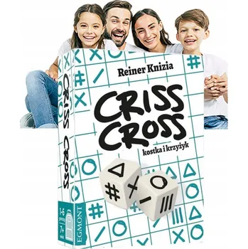 Desková hra Společenská hra Criss Cross Kostka i křížek Egmont