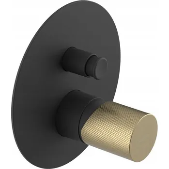 Vodovodní baterie Sprchová baterie Sapho ULTRATAP černá