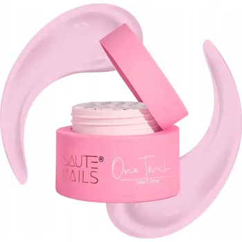 Lak na nehty Saute Nails stavební gel na nehty One Touch Light Pink 50g
