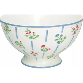 Miska Hannah White Green Gate, 600 ml (Miska, bílá s motivem, Green Gate, 600 ml)