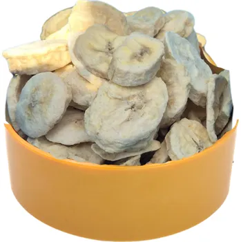 Sušené ovoce Veselá Veverka Banán sušený mrazem 500 g