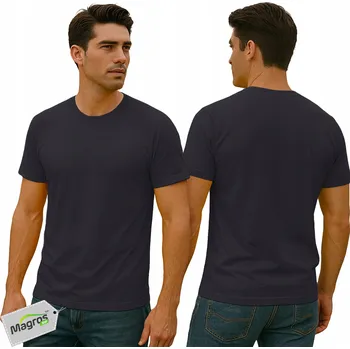 Pracovní obuv Tričko Magros bavlněné modré XL