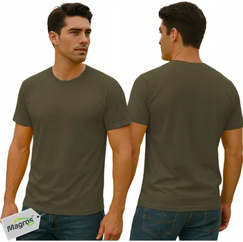 Pracovní obuv Tričko Magros bavlněné zelené XXL univerzální