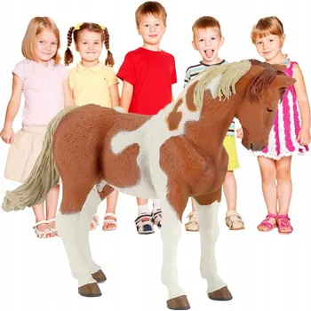 Figurka Kobyla Pinto Mare ZVÍŘATA FIGURKY pro DĚTI Hračka pro DĚTI KŮŇ