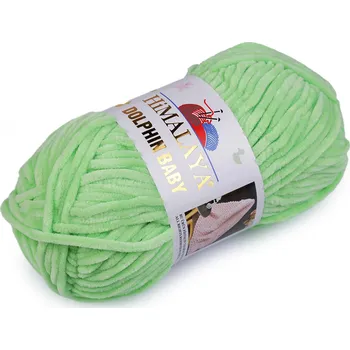 Příze Pletací žinylková příze Dolphin Baby 100 g