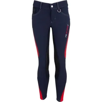 Jezdecké kalhoty Dětské jezdecké rajtky BR Mika tmavě blue (164)