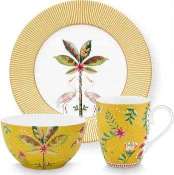 Vrták PiP Studio La Majorelle Yellow Snídaňový set, 3 ks
