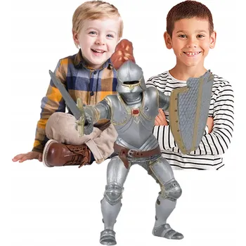 FIGURKY Papo Rytíř v brnění s chocholem - Odolné hračky, detailní provedení